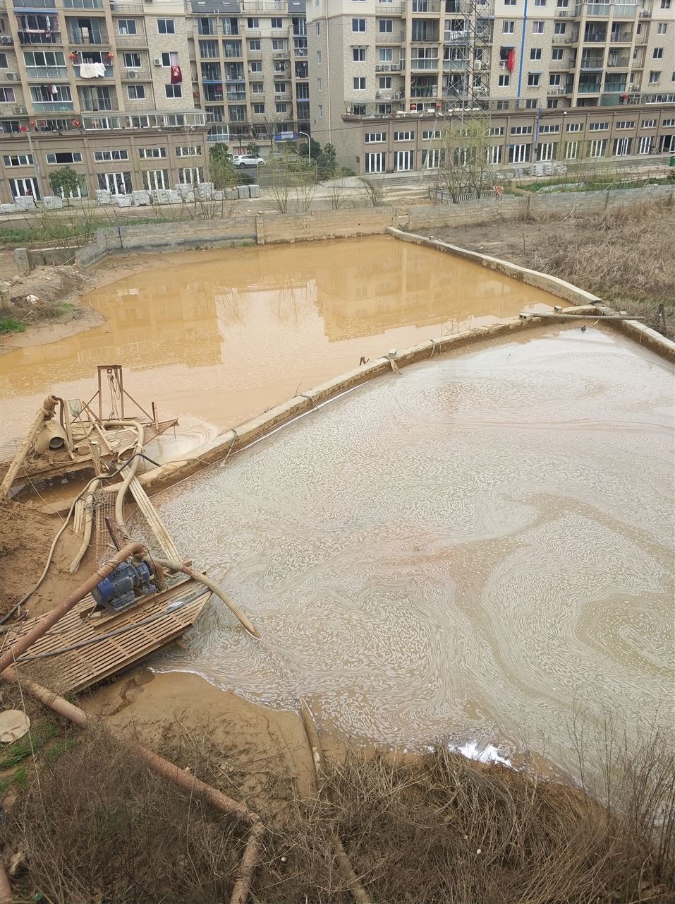 登封沉淀池淤泥清理-厂区废水池淤泥清淤