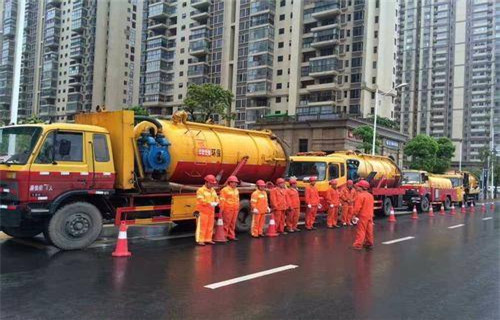 登封市政管道清淤